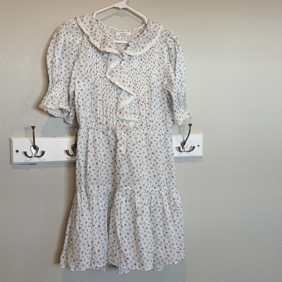 Doen Dresses & Skirts - Doen Floral Ruffle Dress size small